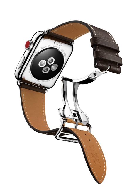 apple watch hermes leather|Hermes leather strap Apple Watch.